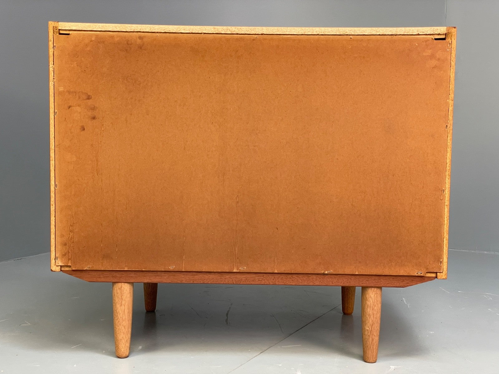 Vintage Danish Teak Cabinet 1970s Retro Sliding Doors Shelf EB9835 MWOO - UKDK FURNITURE