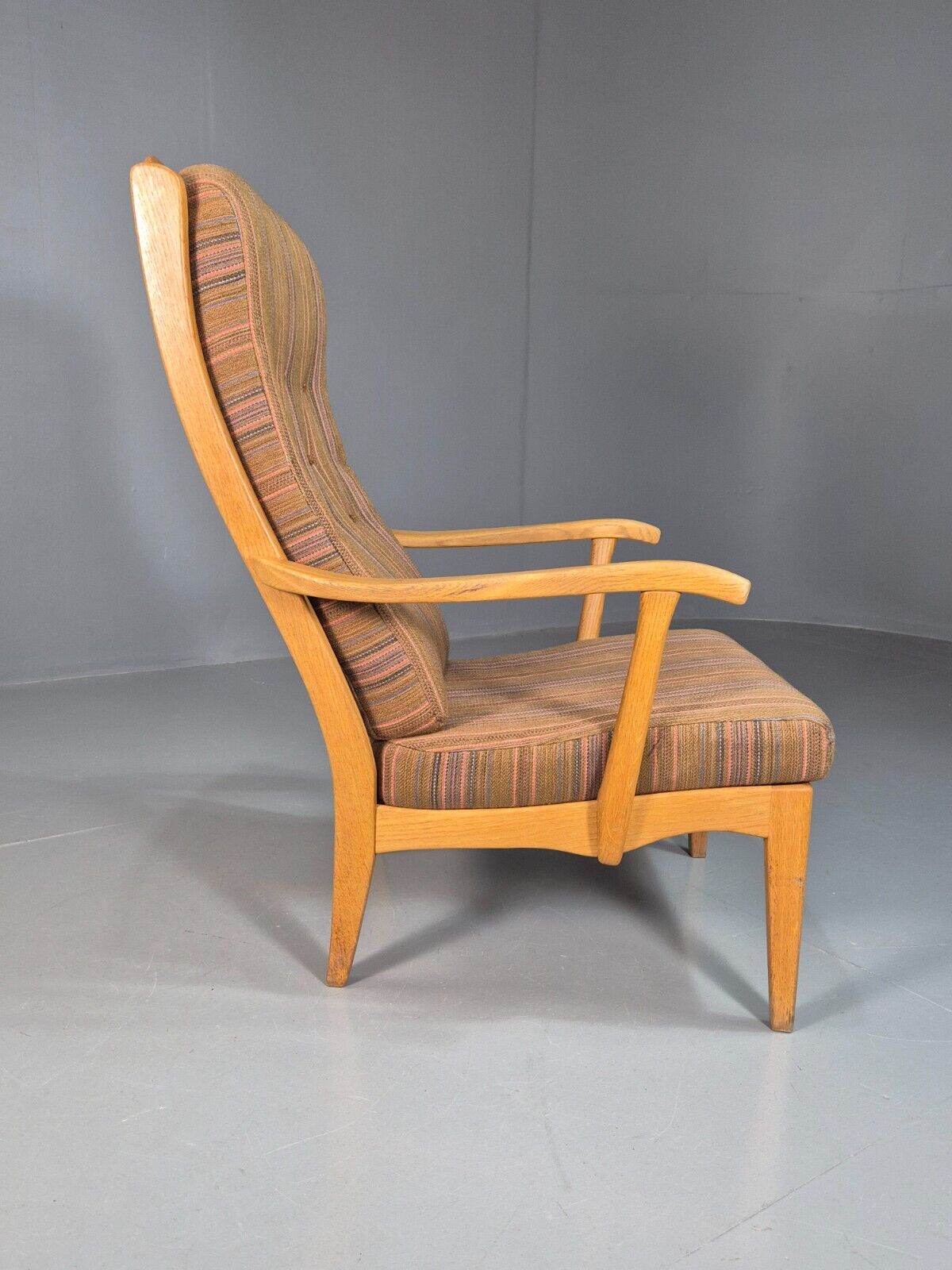 Vintage Swedish Oak Lounge Chair Designer Carl Malmsten EB7746 MNOR - UKDK FURNITURE