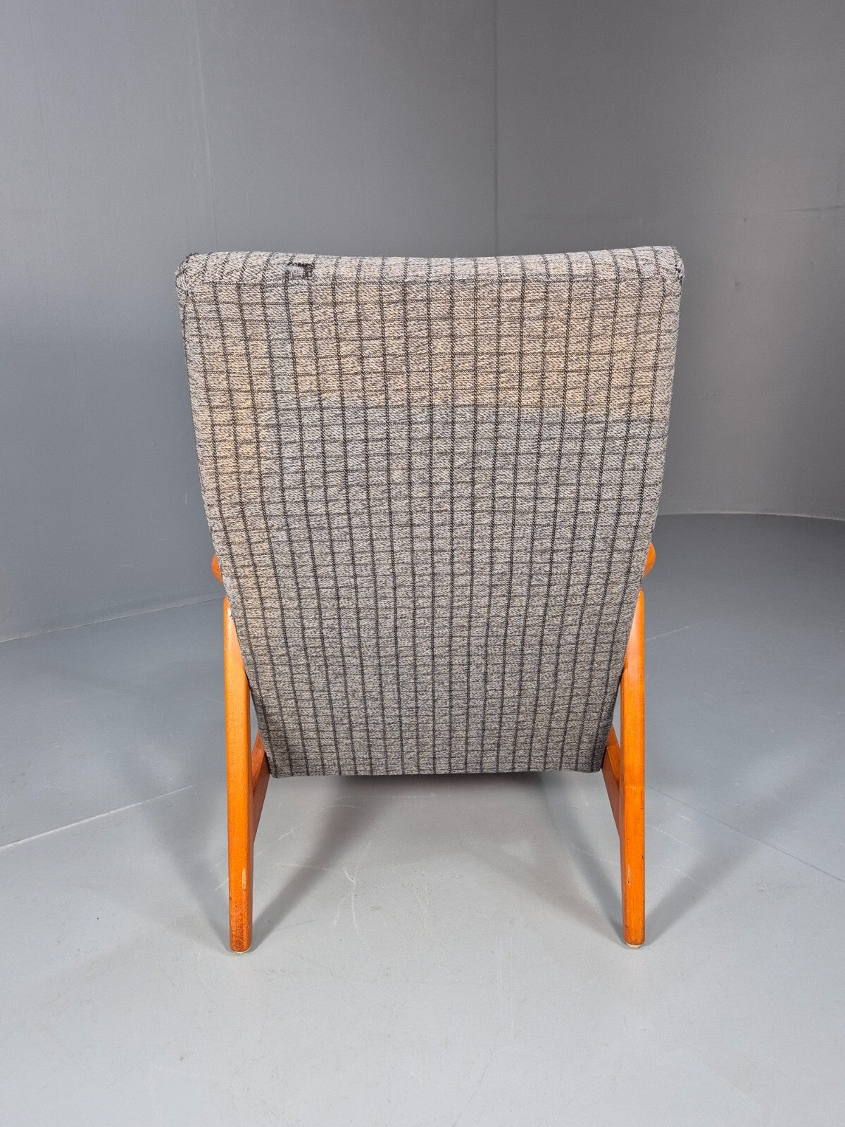Vintage Swedish 1960s Lounge Chair Beech Open Frame Retro MCM EB9532 MNOR - UKDK FURNITURE