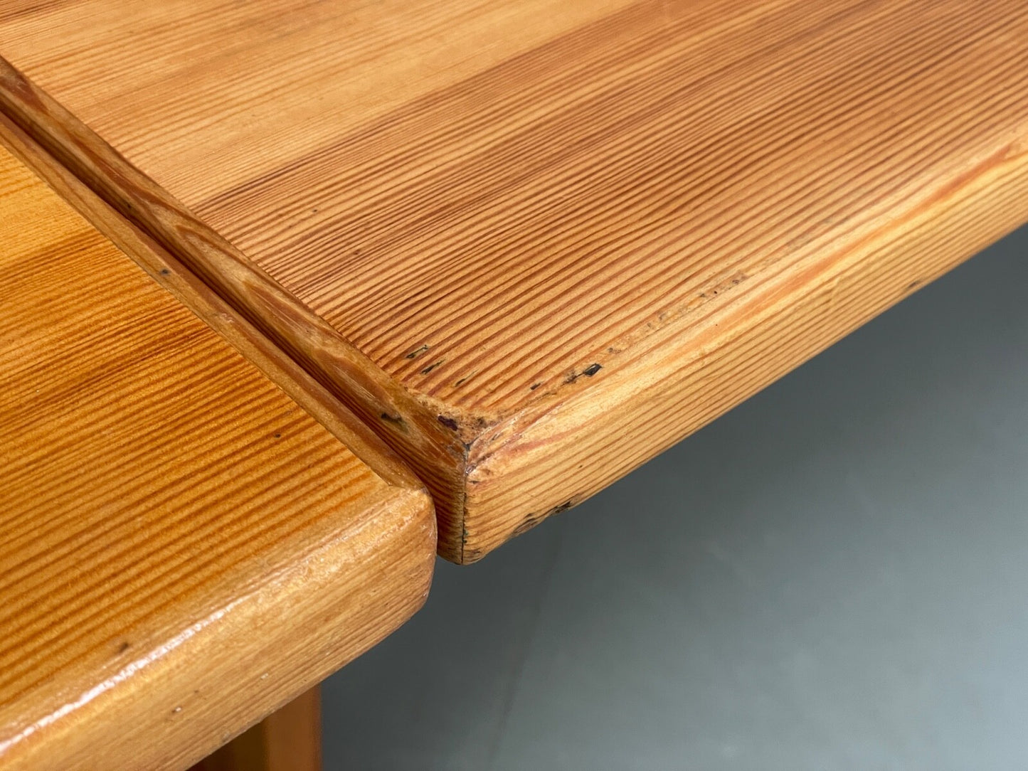 Vintage Danish Pine Dining Table Extending Mogensen Shaker Style EB9434 MWOO - UKDK FURNITURE