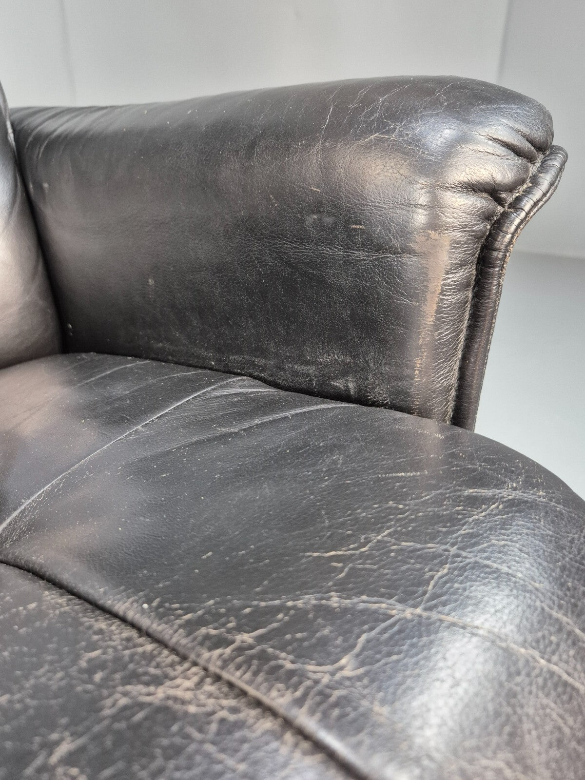 Vintage Danish Swivel and Recline Lounge Chair Bentwood Base 1980s EB9237 MSWI - UKDK FURNITURE