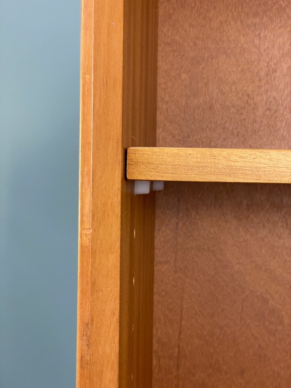Vintage Teak Tall Bookcase With Adjustable Shelves By Gibbs Retro EB9741 MWOO - UKDK FURNITURE