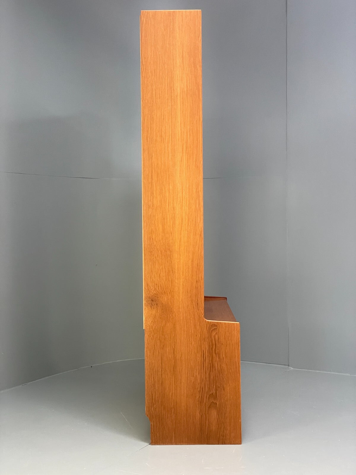 Vintage Teak Wall Unit By Gibbs Furniture 1970s Glazed EB9715 MWOO - UKDK FURNITURE