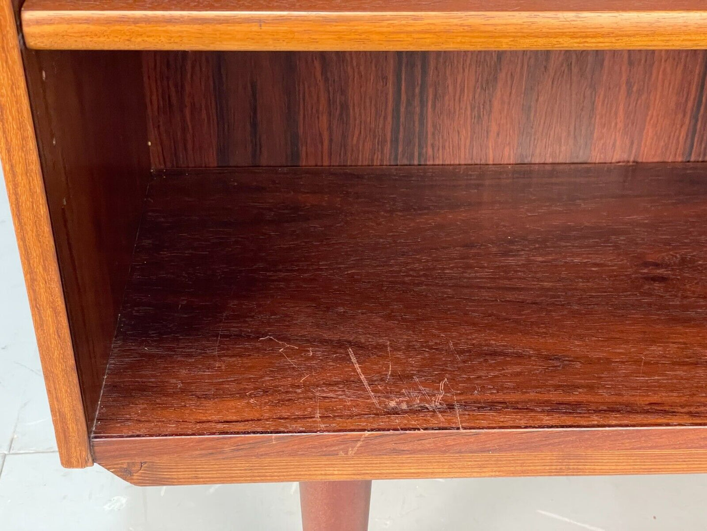 Vintage Danish Bookcase With Adjustable Shelving Retro 1970s EB8728 MWOO - UKDK FURNITURE