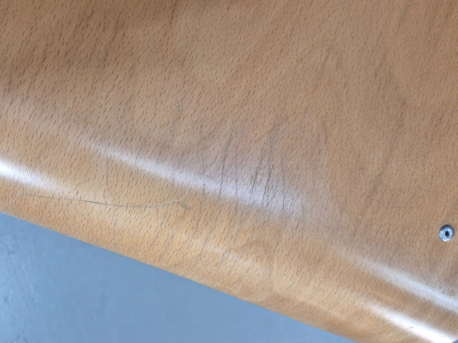 2 Vintage Danish Stacking Chairs Bent Ply Black Metal SIS 1980 Retro EB9098 MSTA - UKDK FURNITURE