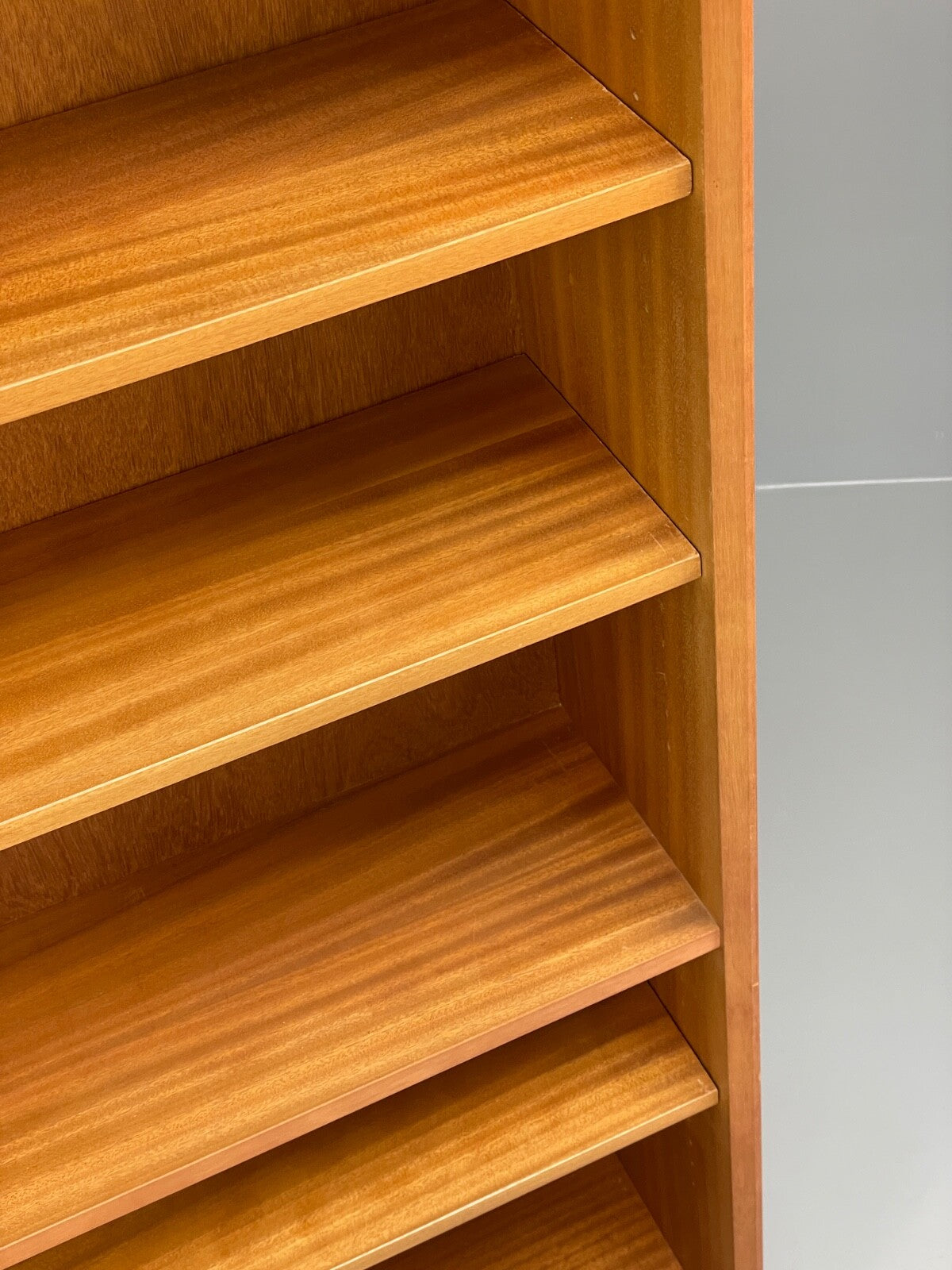 Vintage Teak Tall Bookcase With Adjustable Shelves By Gibbs Retro EB9741 MWOO - UKDK FURNITURE