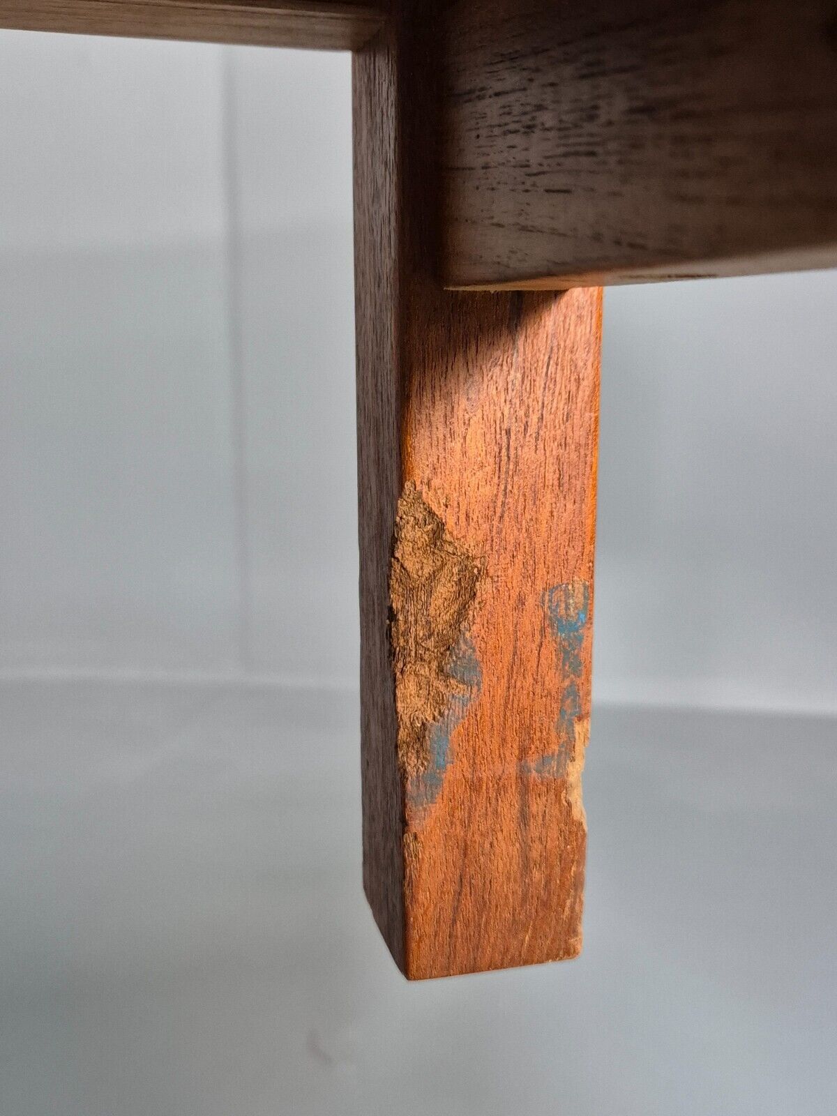 Vintage Swedish 3 Seat Sofa Black Vinyl Teak Base 1960s Retro MCM Eb7771 M3SS - UKDK FURNITURE