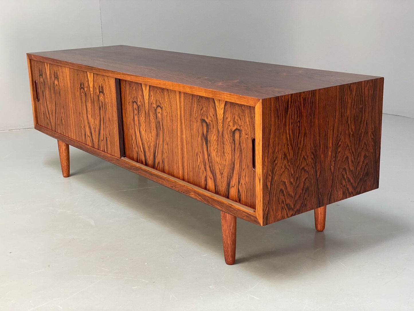 Vintage Danish Media Unit TV Stand HiFi Cabinet By Poul Hundevad EB9511 MWOO - UKDK FURNITURE