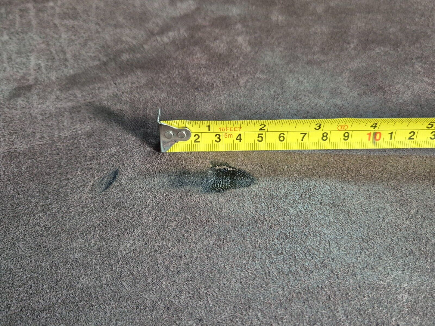 Danish Brown Suede Leather 3 Seat Sofa EB7451 M3SS - UKDK FURNITURE