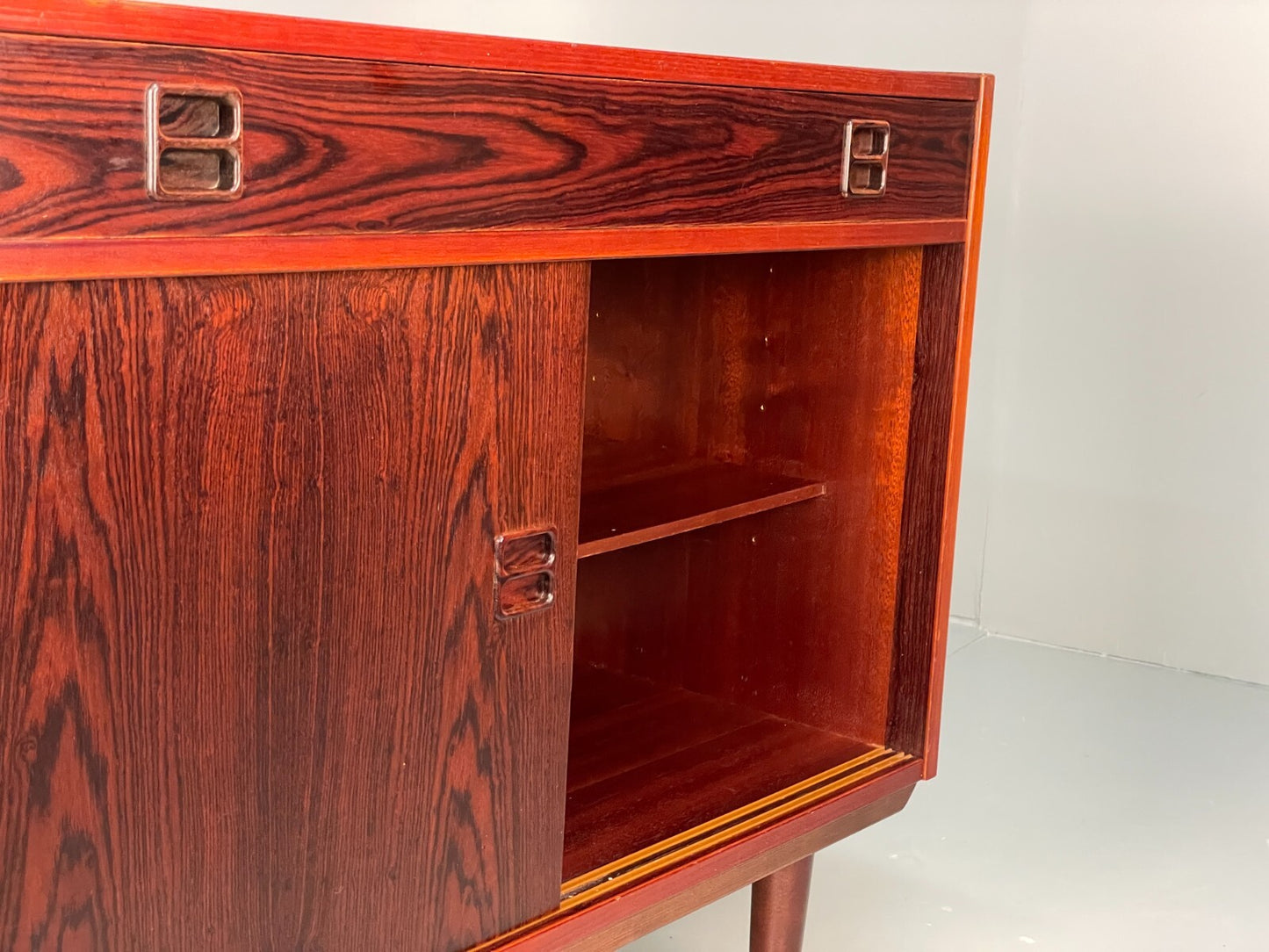 Vintage Danish Mid Century Small Storage Unit Bedroom Hi Fi EB8157 MWOO - UKDK FURNITURE