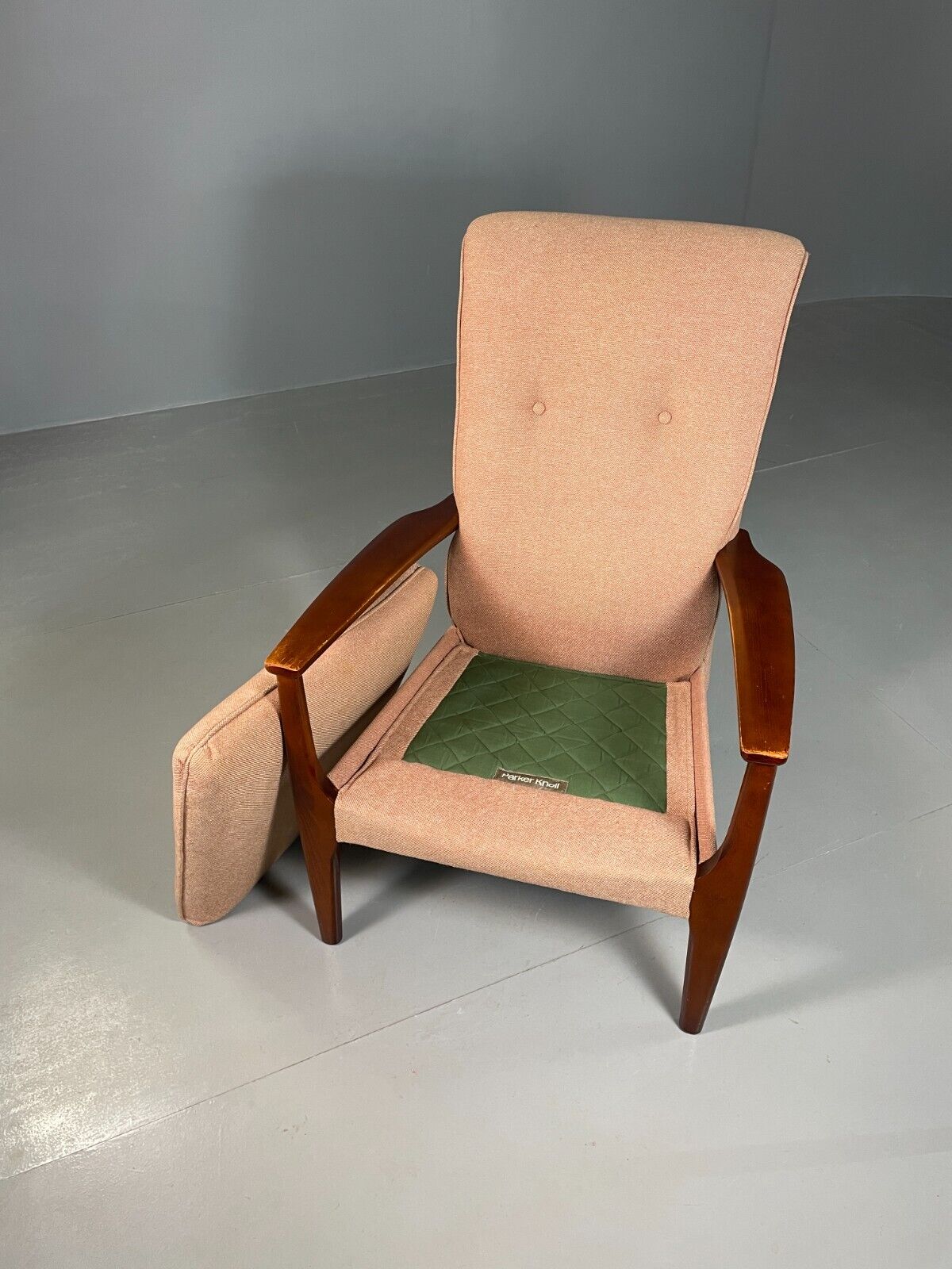 Vintage Lounge Chair Beech Frame Pink Parker Knoll Retro MCM EB6977 MNOR - UKDK FURNITURE