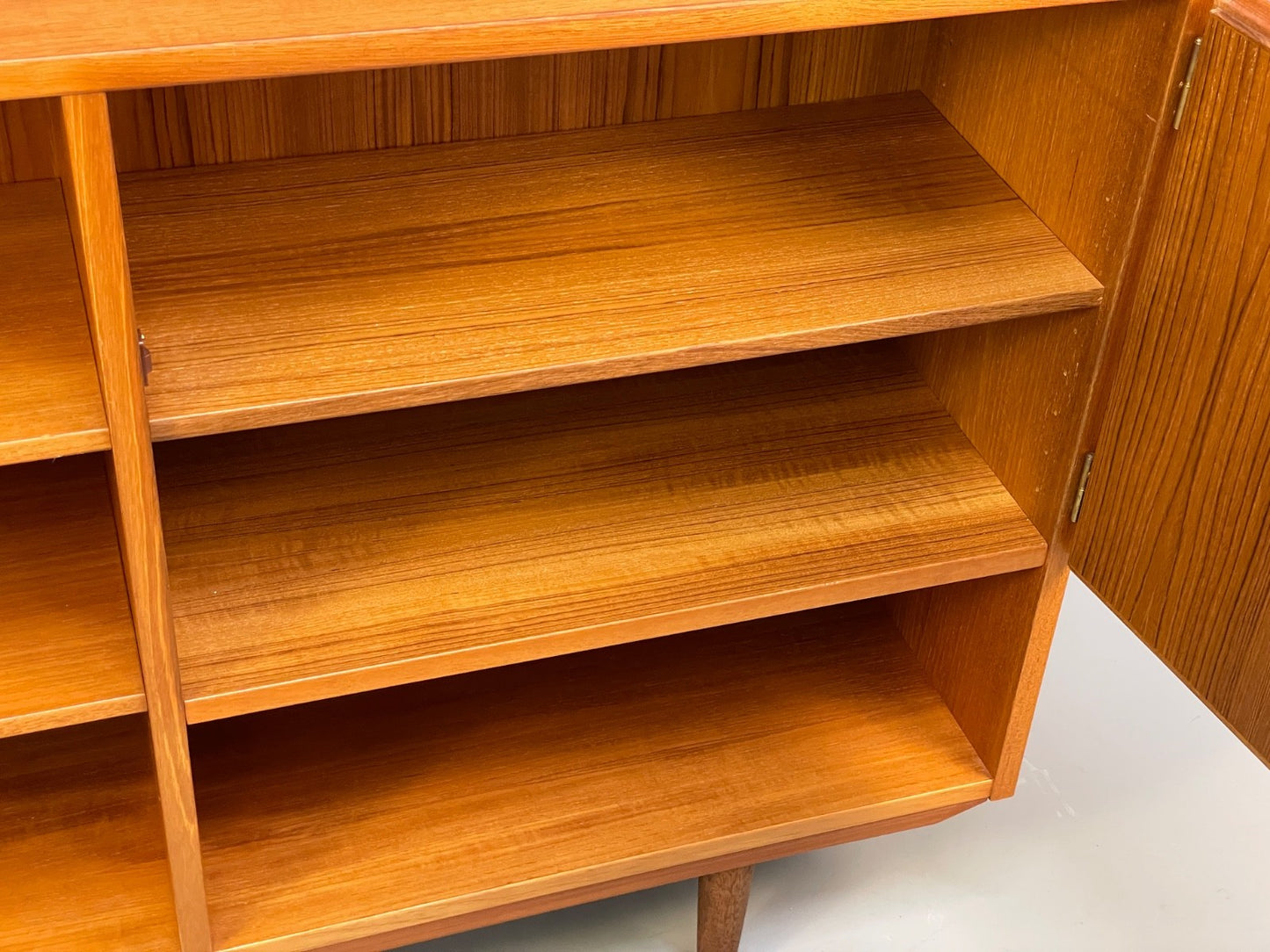 Vintage 1970s Teak Bookcase By Omann Jun Danish Retro Shelving EB9832 MWOO - UKDK FURNITURE