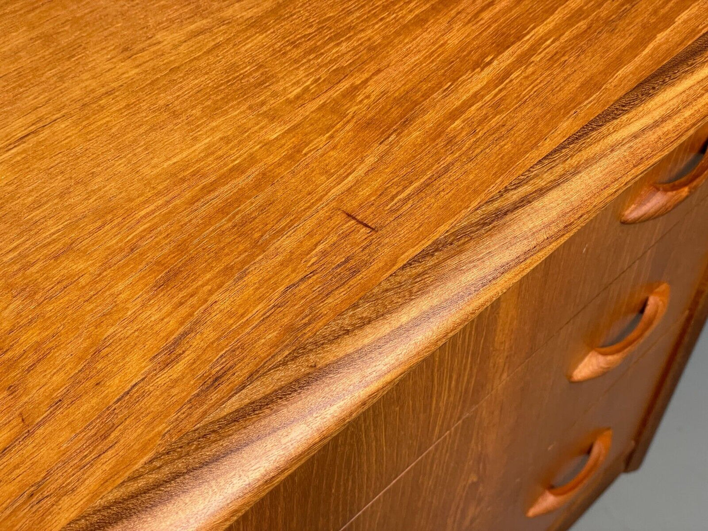 Vintage Teak Chest Of Drawers Compact Mid Century Design Storage EB9414 MWOO - UKDK FURNITURE