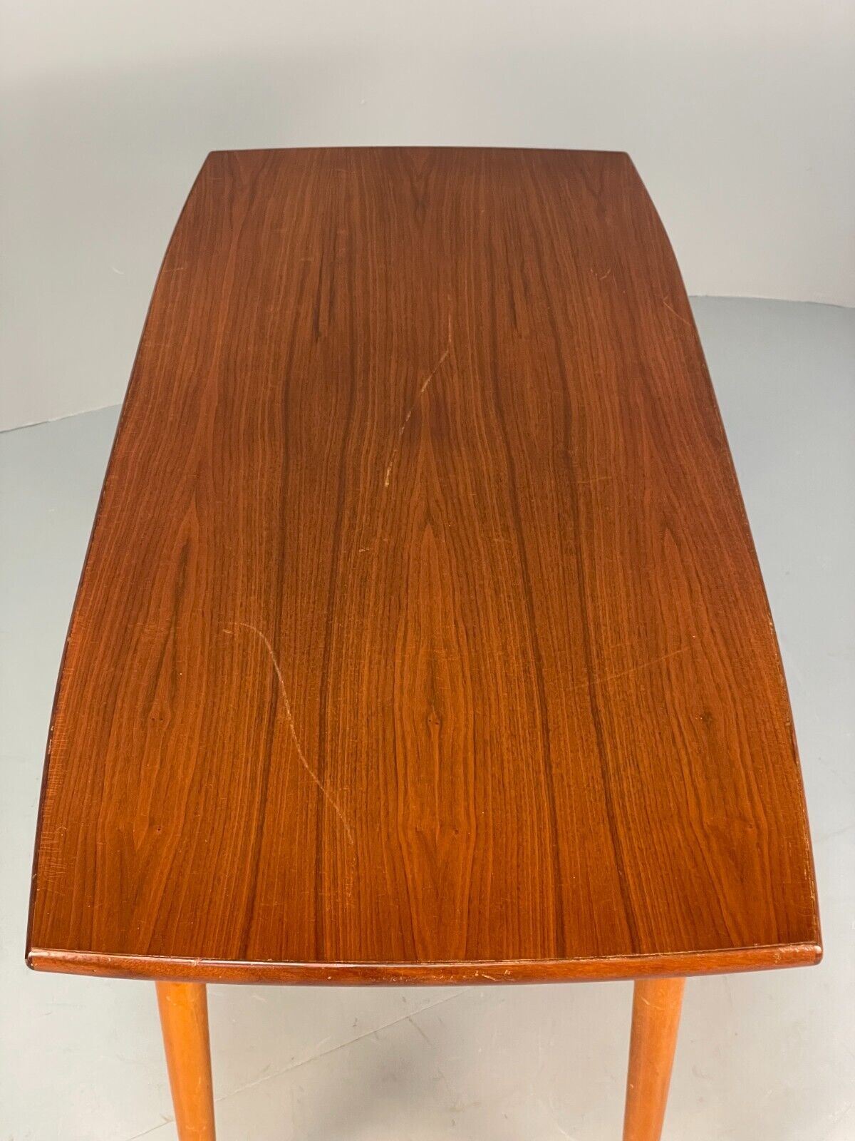 Midcentury Swedish Teak & Beech Coffee Table With Magazine Rack EB8683 MWOO - UKDK FURNITURE