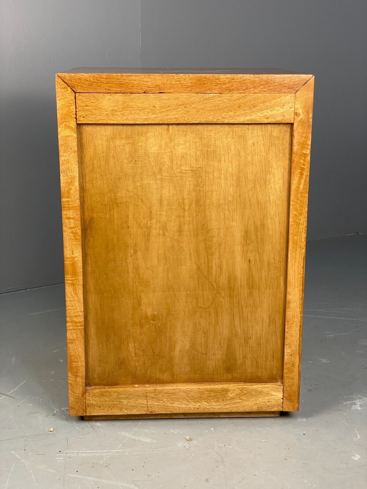 Vintage Chest Of Drawers Solid Spalted Hardwood 1980s EB7564 MWOO - UKDK FURNITURE