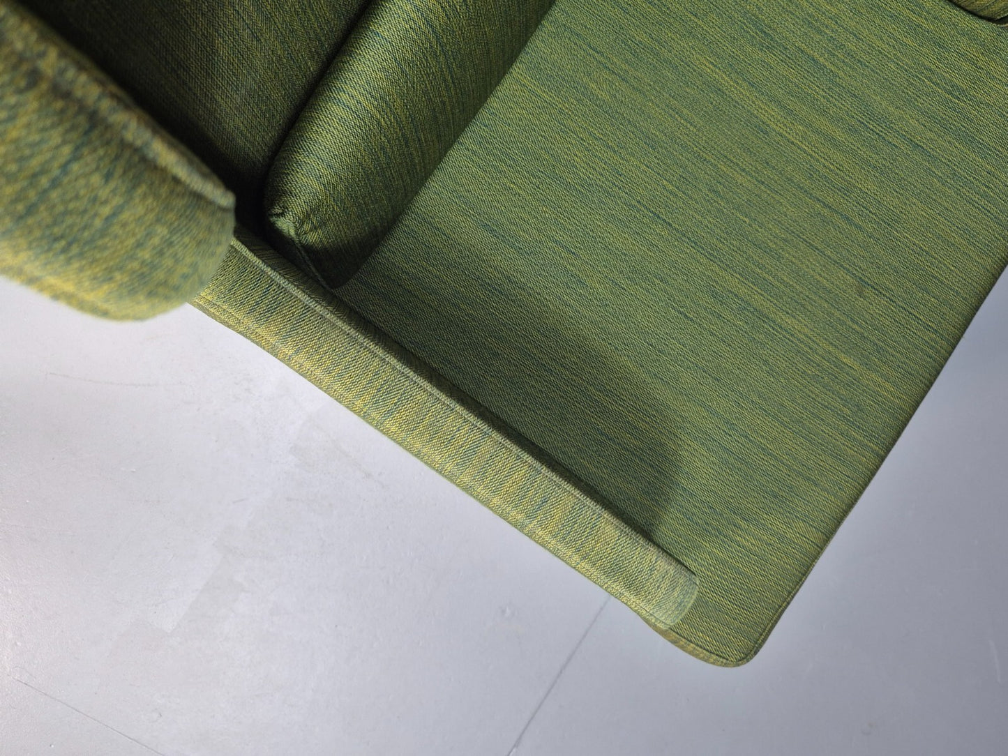 Vintage Danish Wing Back Lounge Chair 1960s Green Mid Century Retro EB9652 MNOR - UKDK FURNITURE