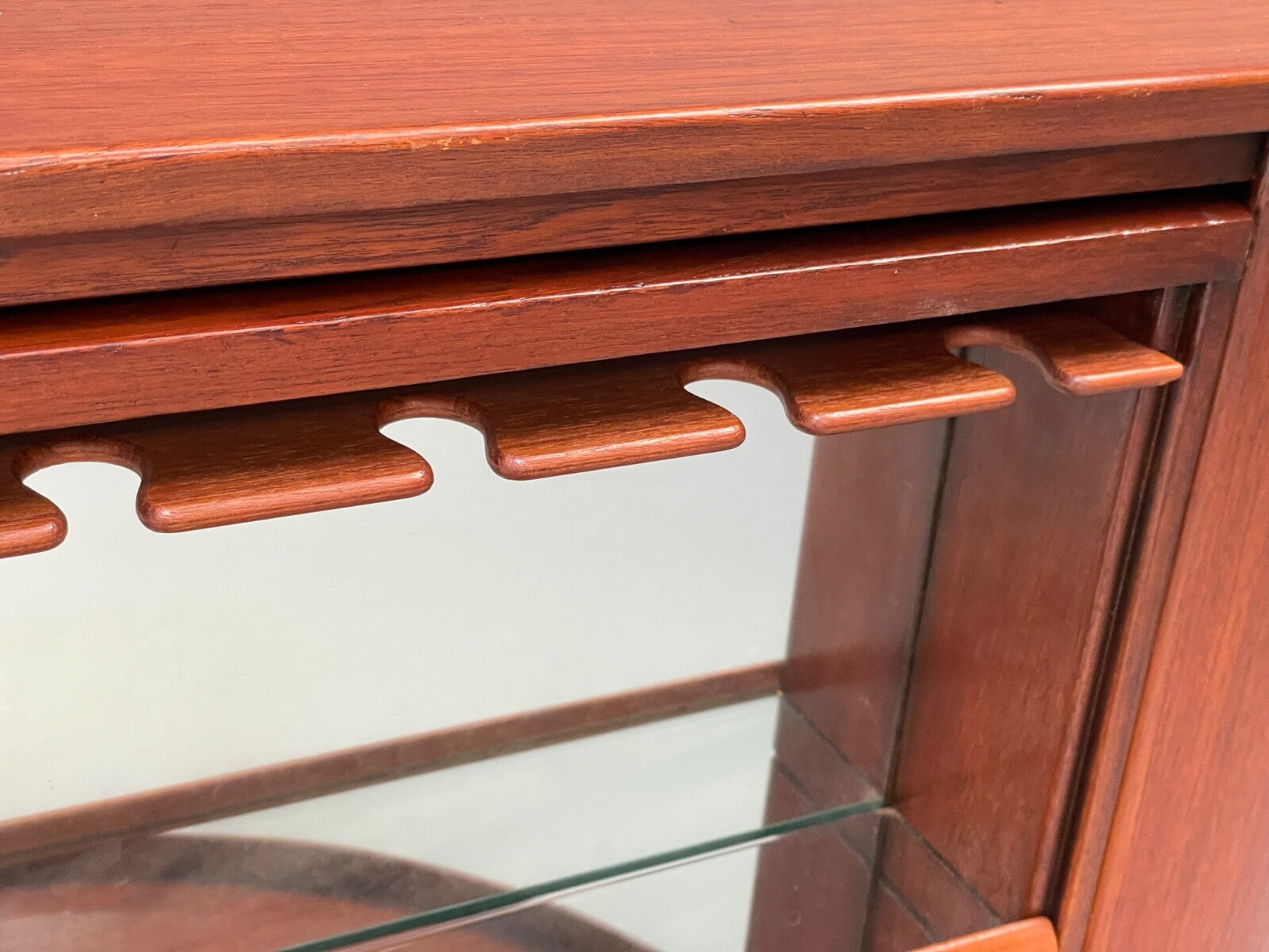 Vintage Teak Revolving Drinks Cabinet 1950s Mid Century EB9768 MWOO - UKDK FURNITURE