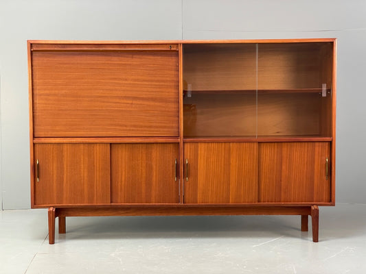 Vintage Teak Wall Unit With Writing Desk Beaver & Tapley 1960s EB9504 MWOO - UKDK FURNITURE