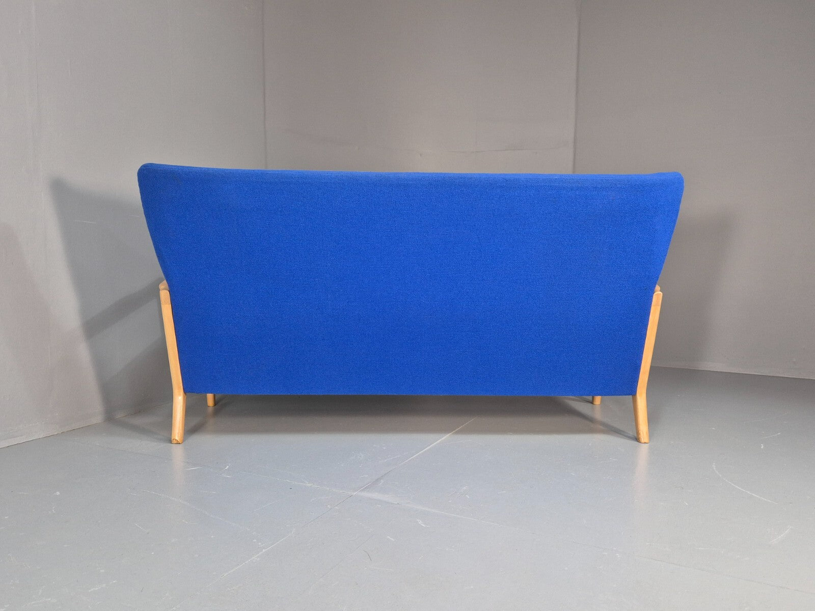 Vintage Fritz Hansen 2 Seat Sofa Soren Hansen Design 1940s MCM EB9016 M2SS - UKDK FURNITURE