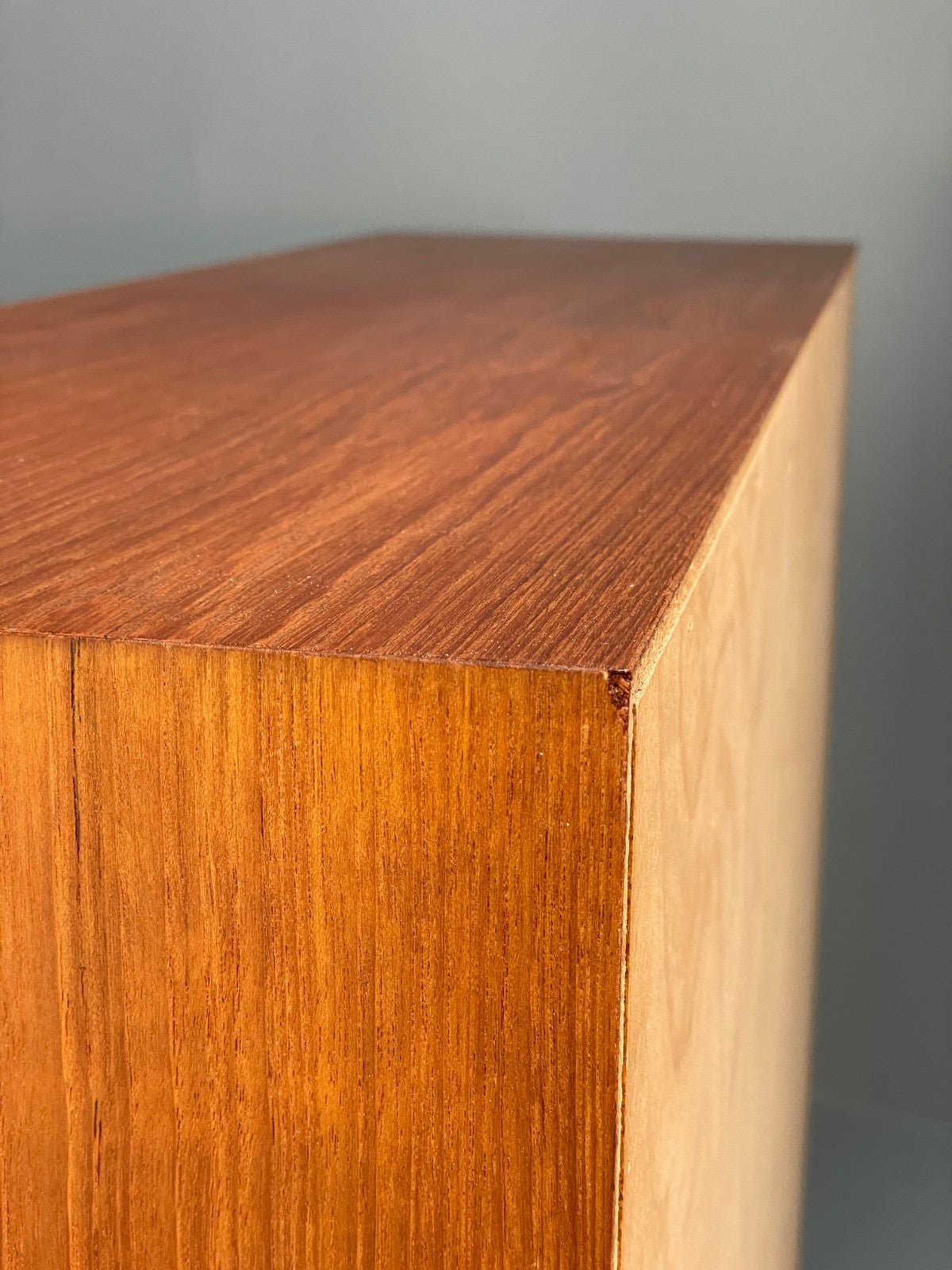 Vintage Teak Glazed Cabinet By Omann Jun 1970s Retro Danish EB9830 MWOO - UKDK FURNITURE
