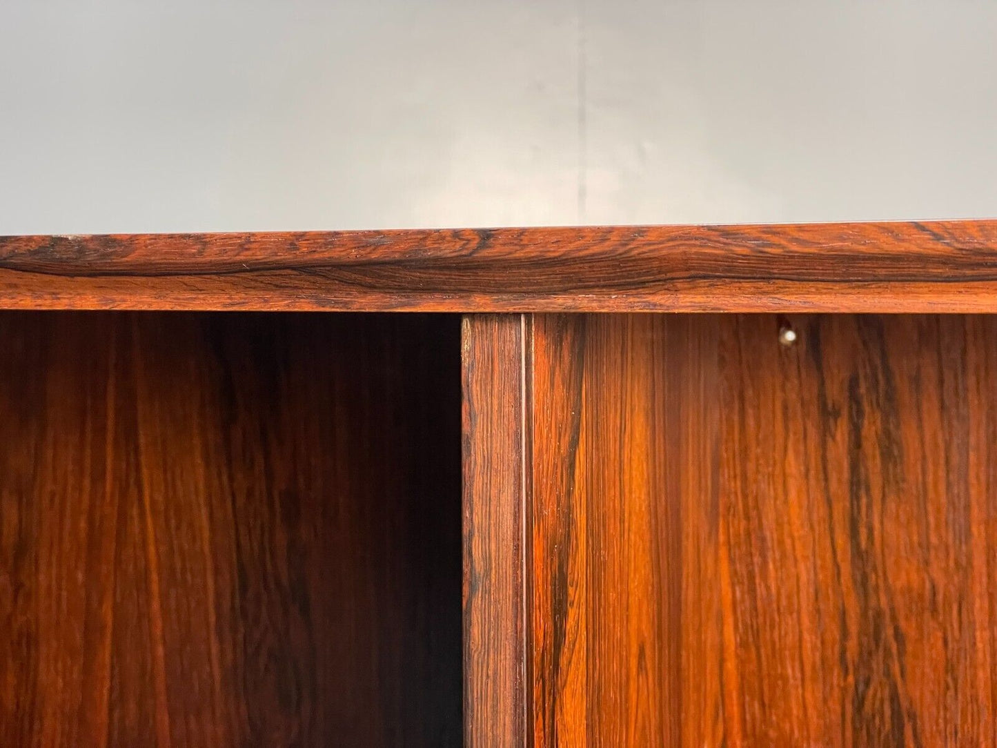 Danish Midcentury Glazed Cabinet Vintage Storage Shelving EB8420 MWOO - UKDK FURNITURE