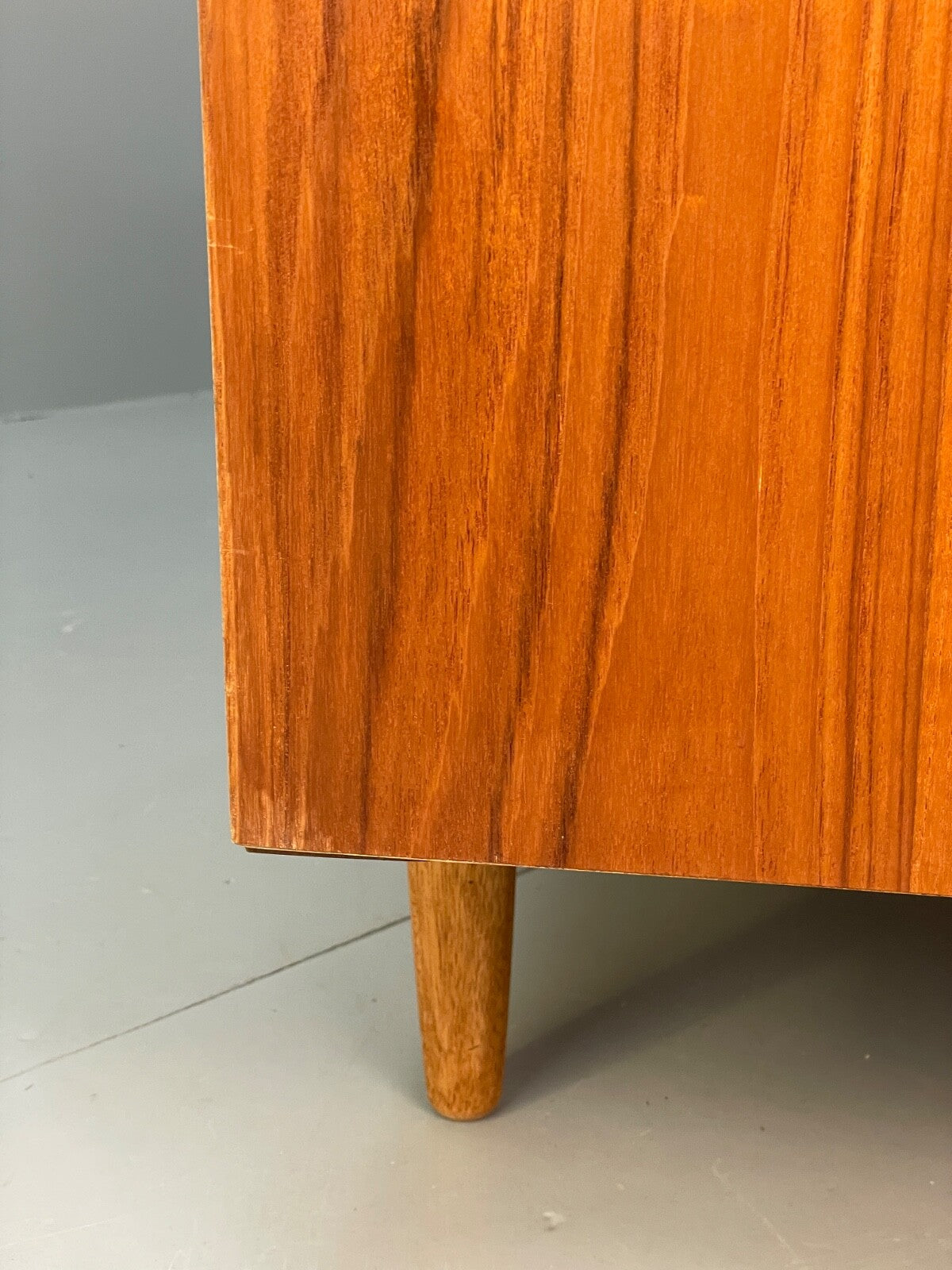 Vintage Danish Teak Sideboard By Omann Jun Drawers Shelving Retro EB9815 MWOO - UKDK FURNITURE