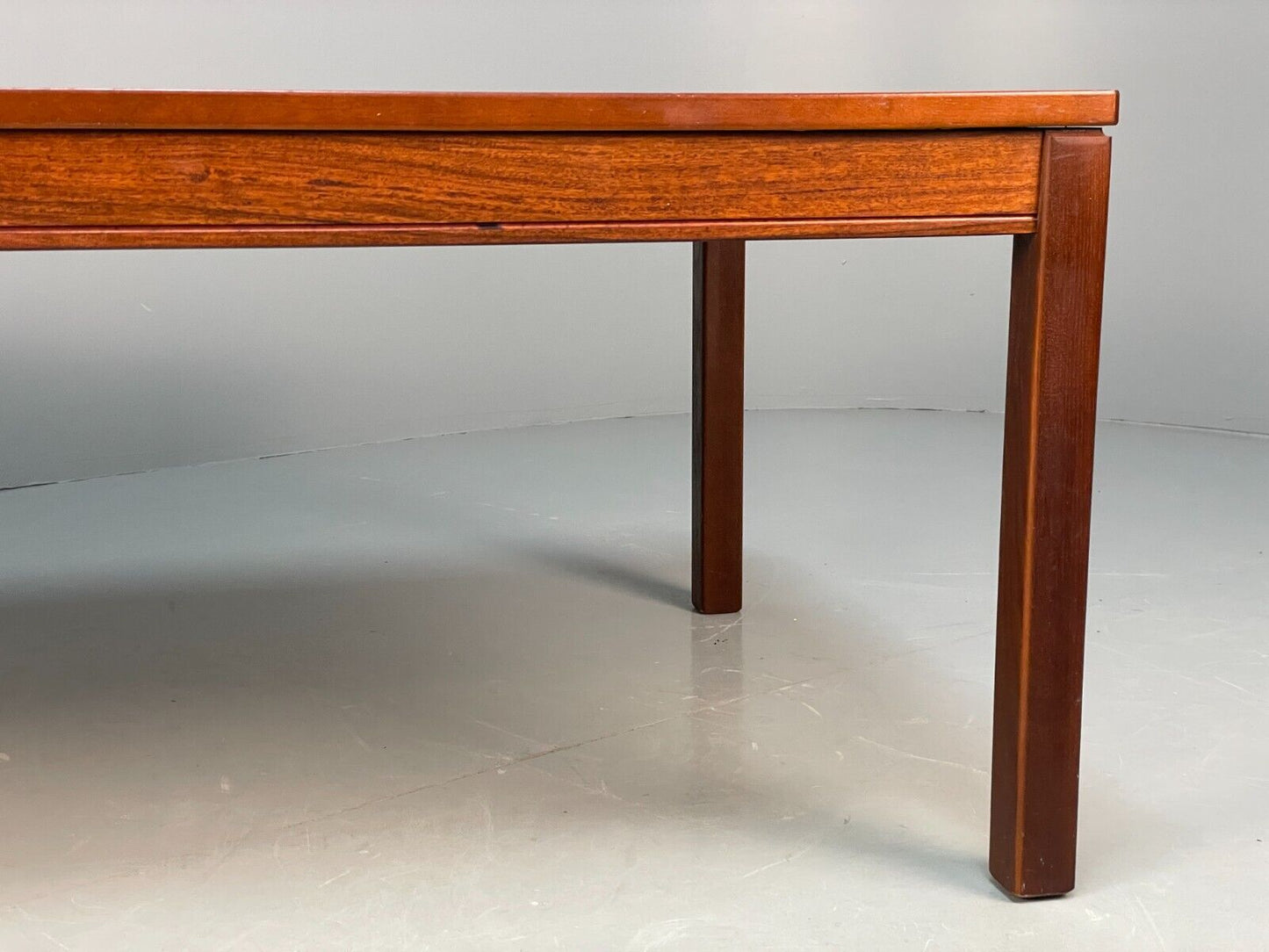 Midcentury Rectangular Chequerboard Pattern Coffee Table By Heggen EB8670 MWOO - UKDK FURNITURE