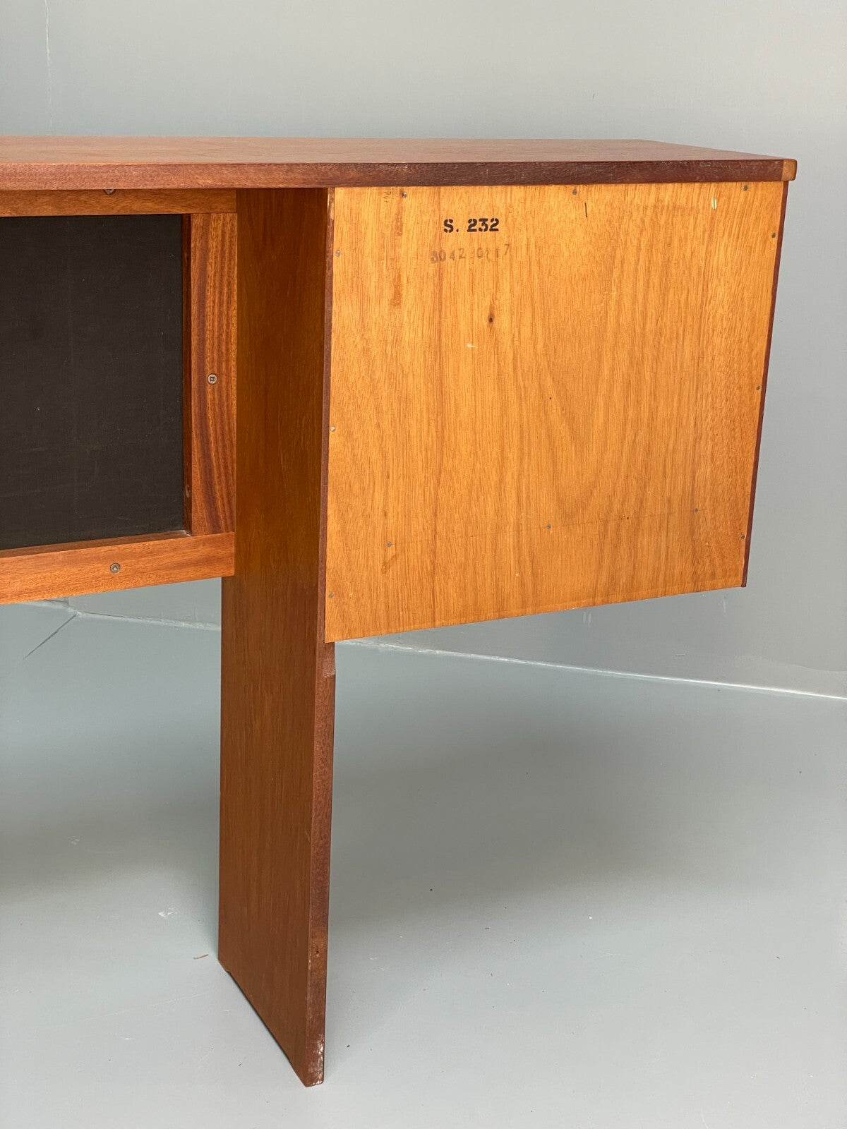 Vintage Teak Bedside Cabinets & Headboard By Meredew 1970s King Size EB9527 MWOO - UKDK FURNITURE