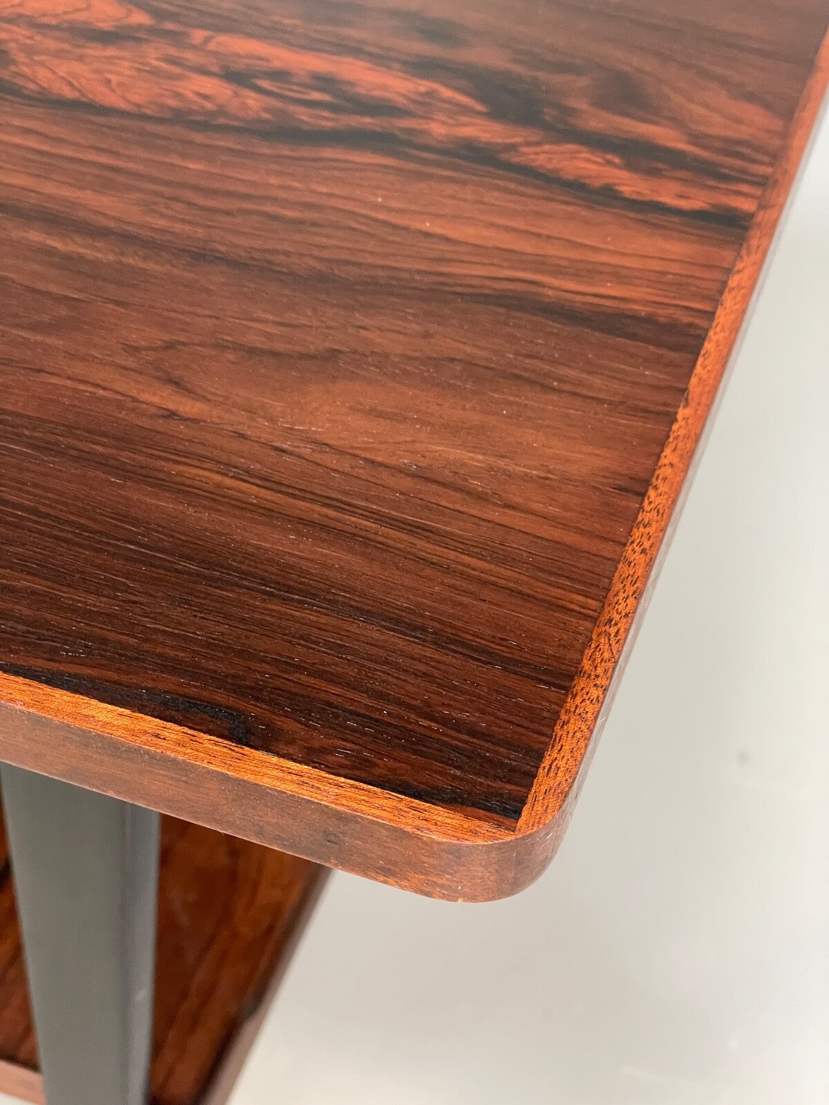 Vintage Danish Card Table Extending Top Felt Lined Mid Century 1960s EB9756 MWOO - UKDK FURNITURE