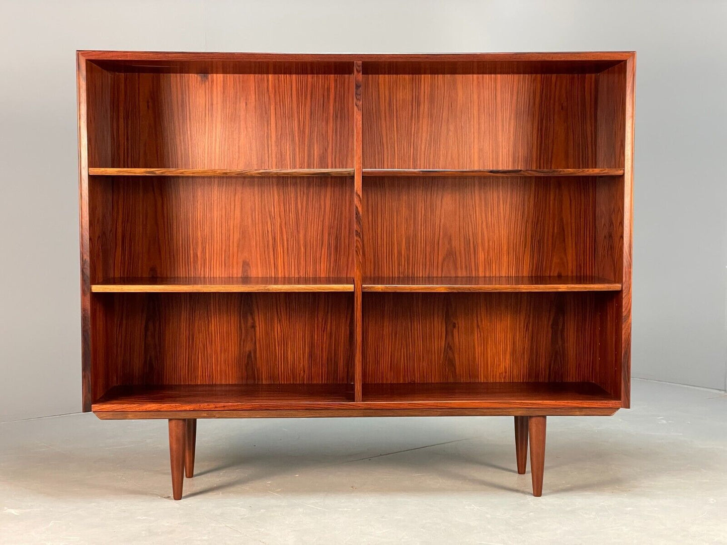 Vintage Danish Shelving Unit By Brouer Adjustable Retro Storage EB9111 MWOO - UKDK FURNITURE