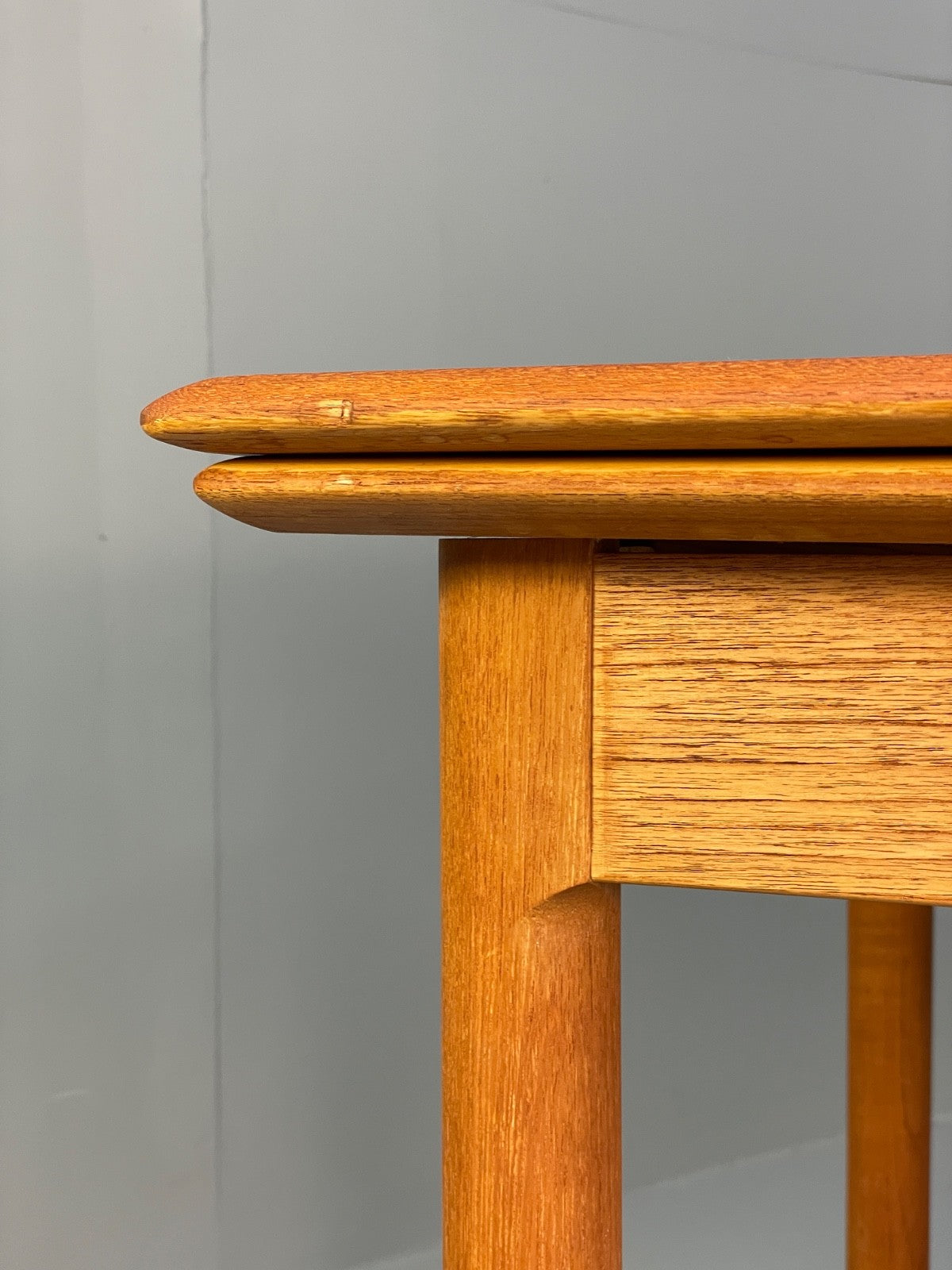 Vintage Teak Extending Dining Table Danish Design 1970s EB10001 MWOO - UKDK FURNITURE