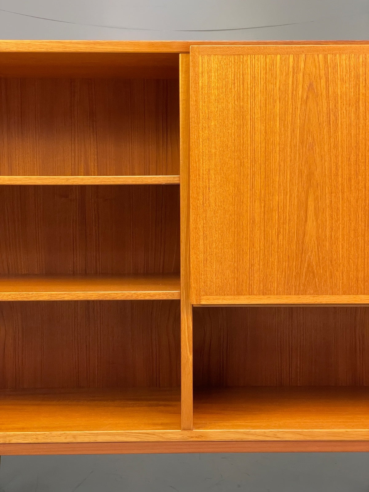 Vintage 1970s Teak Bookcase By Omann Jun Danish Retro Shelving EB9832 MWOO - UKDK FURNITURE