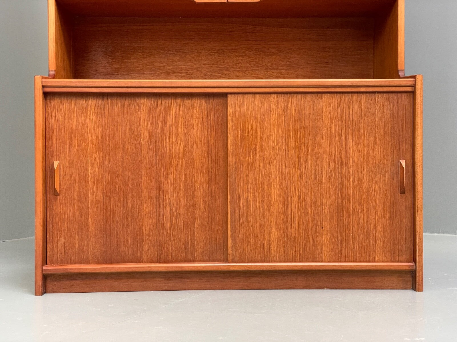 Vintage Teak Wall Unit By Gibbs Furniture 1970s Shelving Retro EB9752 MWOO - UKDK FURNITURE