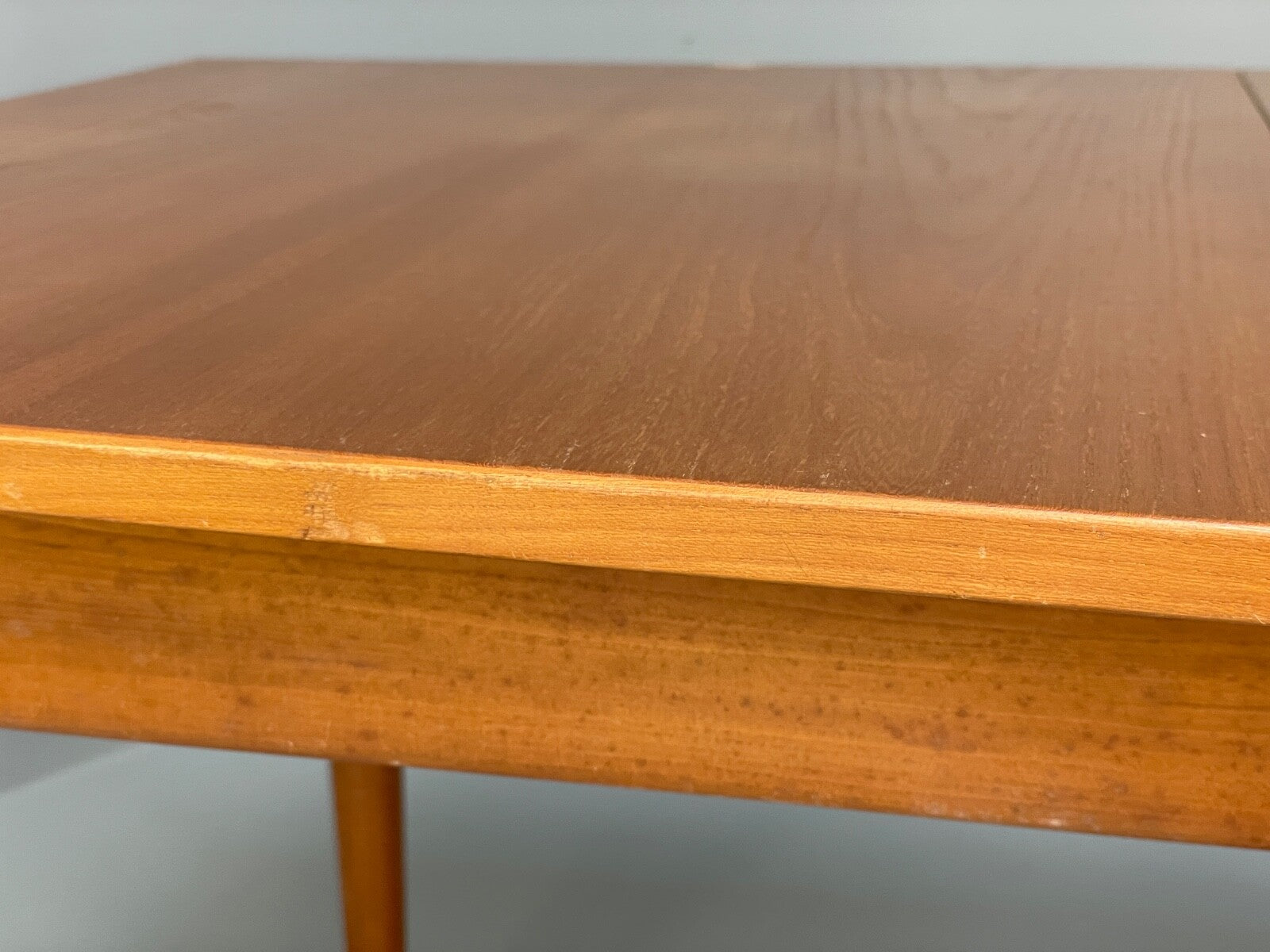 1960s Teak Dining Table Extending Rectangular Vintage By Scandart EB9810 MWOO - UKDK FURNITURE