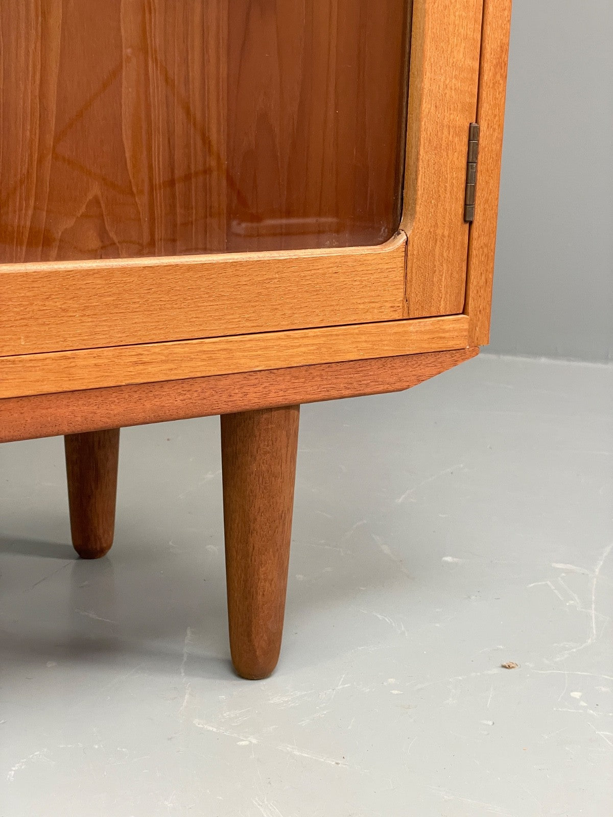 Vintage G Plan Teak Glazed Bookcase Retro 1970s Shelving EB10002 MWOO - UKDK FURNITURE