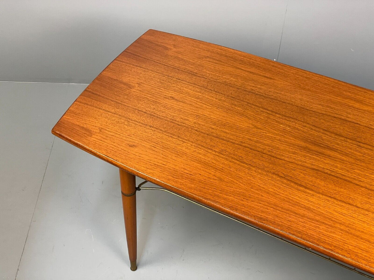 Midcentury Swedish Teak & Beech Coffee Table With Magazine Rack EB8683 MWOO - UKDK FURNITURE