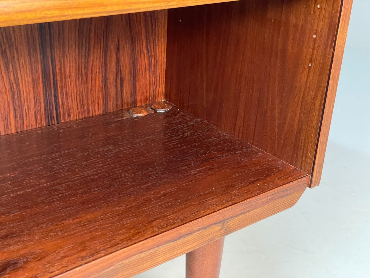 Vintage Danish Bookcase With Adjustable Shelving Retro 1970s EB8728 MWOO - UKDK FURNITURE