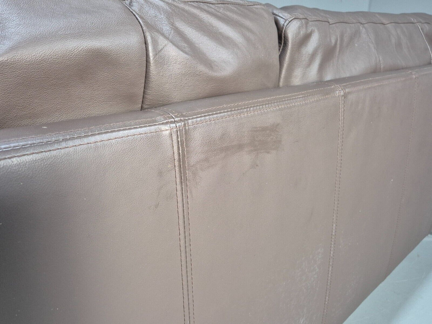 Vintage Sits Impulse Leather 2.5 Seat Sofa Modern Design Oasi Brown EB8746 M3SS - UKDK FURNITURE