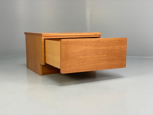 Vintage Teak Bedside Table With Drawer Beaver & Tapley 1970s Retro EB9742 MWOO - UKDK FURNITURE