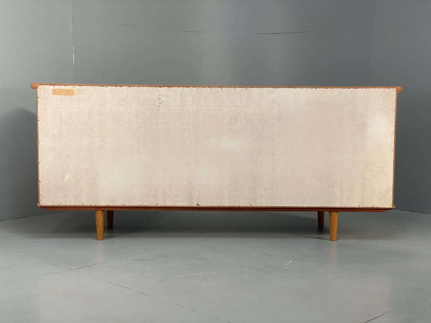 Vintage Pine Sideboard With Teak Handles Retro Unique Design EB9427 MWOO - UKDK FURNITURE