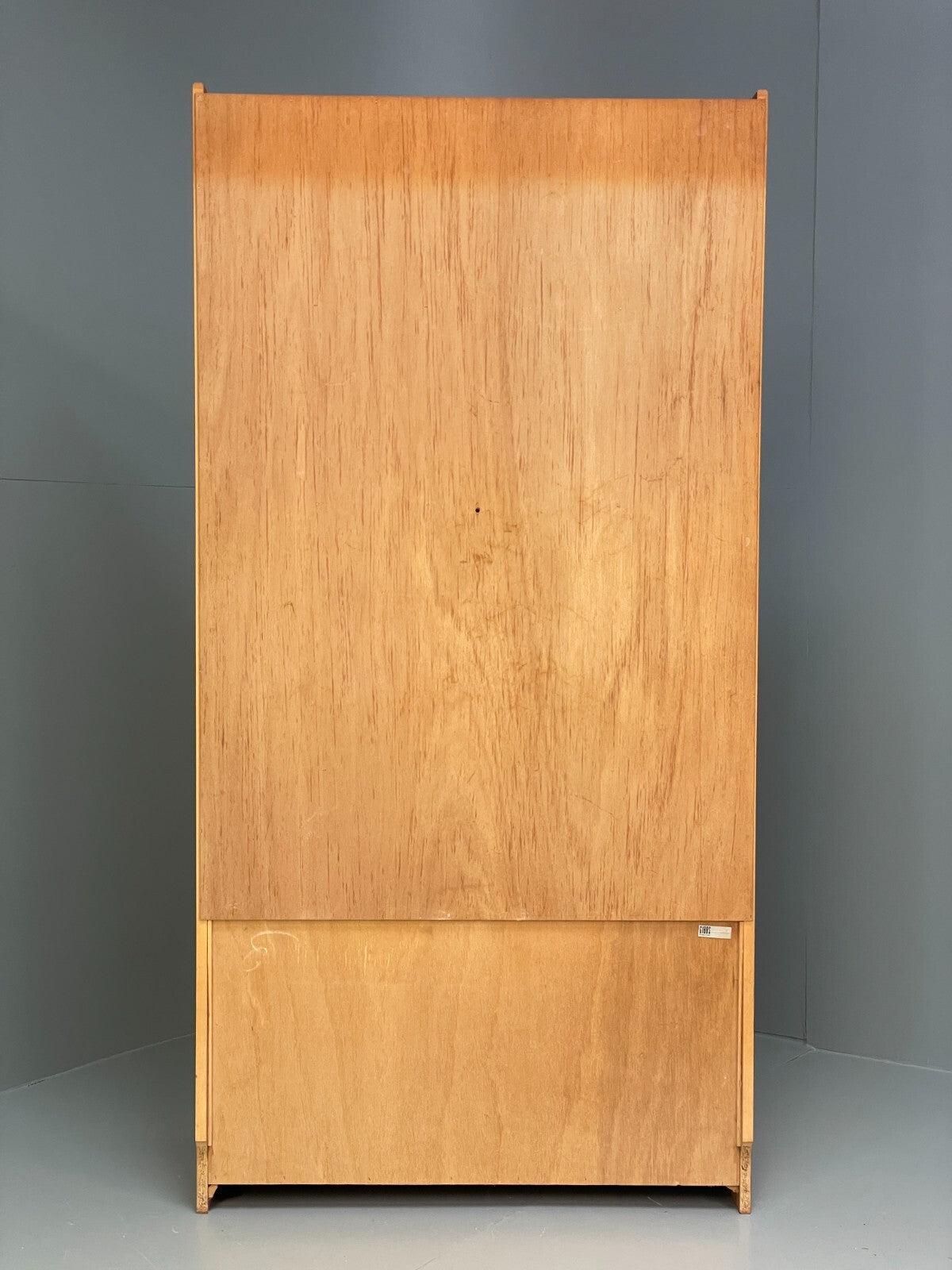 Vintage Teak Wall Unit By Gibbs Furniture 1970s Drinks Cabinet EB9526 MWOO - UKDK FURNITURE