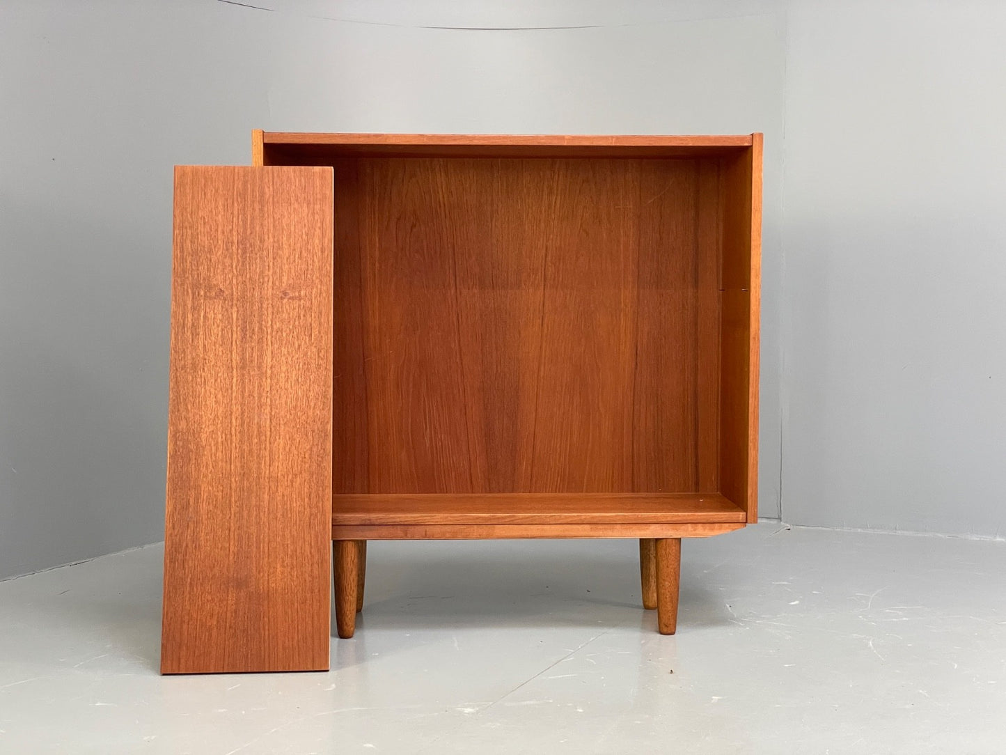 Vintage Danish Teak Bookcase 1970s Retro Shelving Adjustable EB10006 MWOO - UKDK FURNITURE