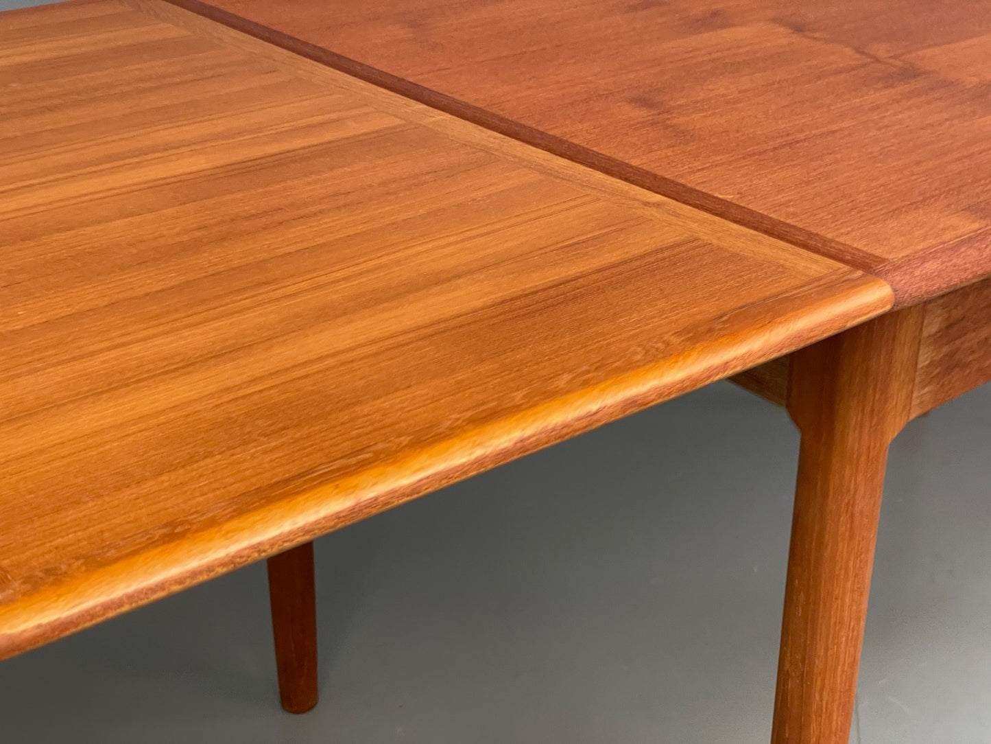 Vintage Teak Extending Dining Table Danish Design 1970s EB10001 MWOO - UKDK FURNITURE