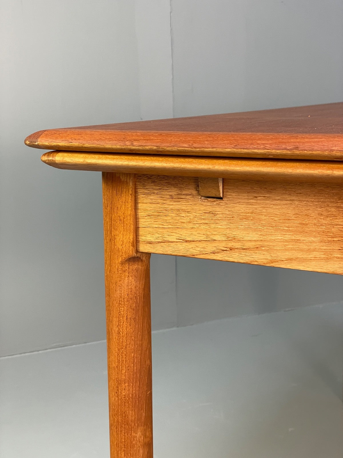 Vintage Teak Extending Dining Table Danish Design 1970s EB10001 MWOO - UKDK FURNITURE