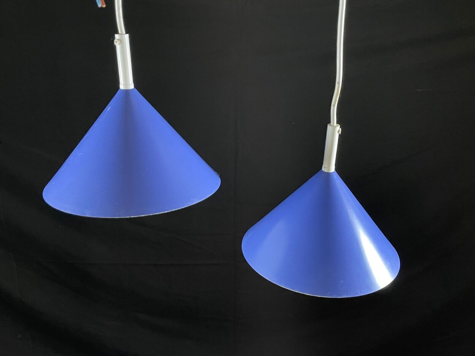 Danish Pair Design A/S Model: Costa Blue Pendent Lights, Retro, EB5104 LCLC - UKDK FURNITURE