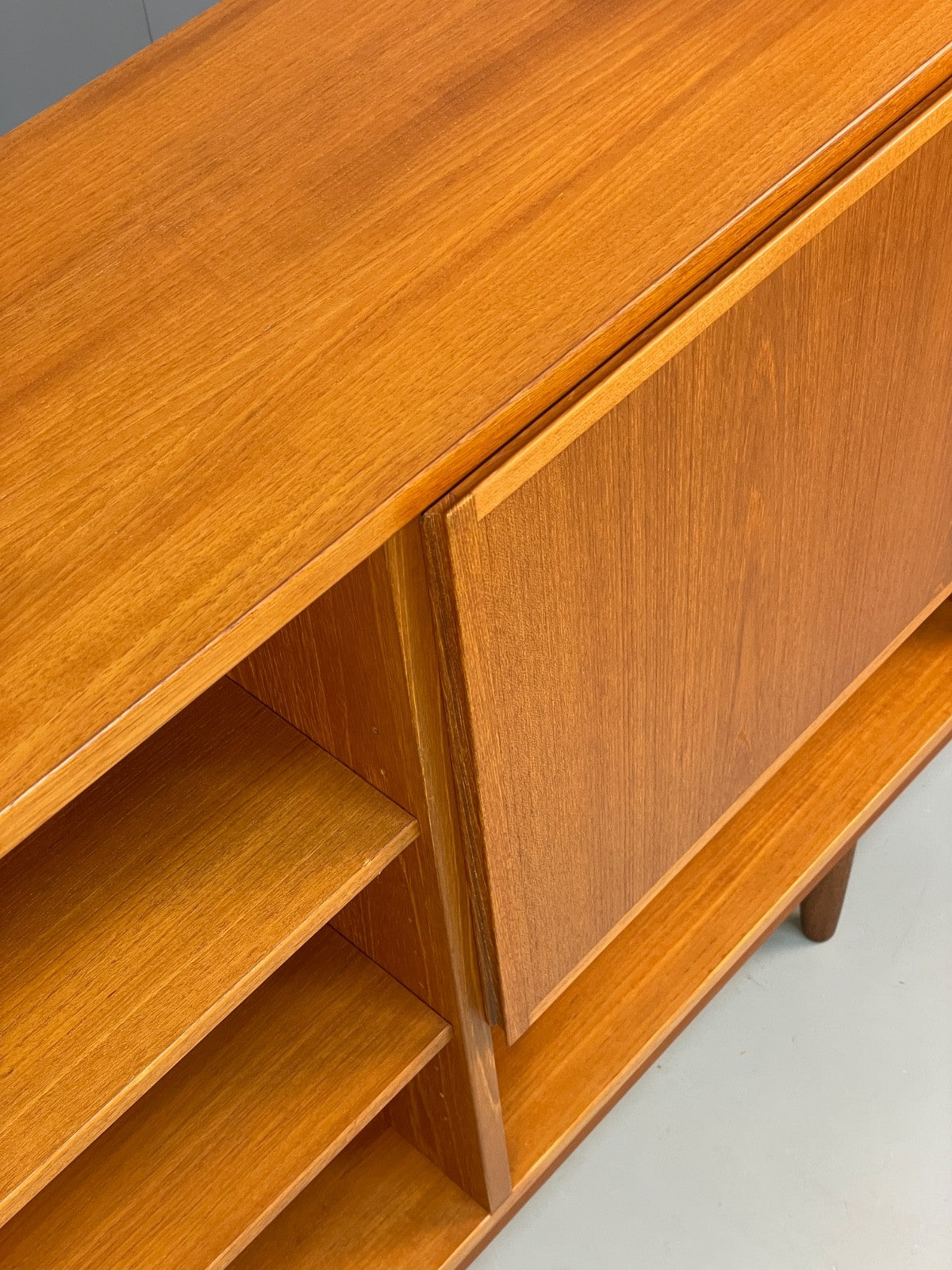 Vintage 1970s Teak Bookcase By Omann Jun Danish Retro Shelving EB9832 MWOO - UKDK FURNITURE