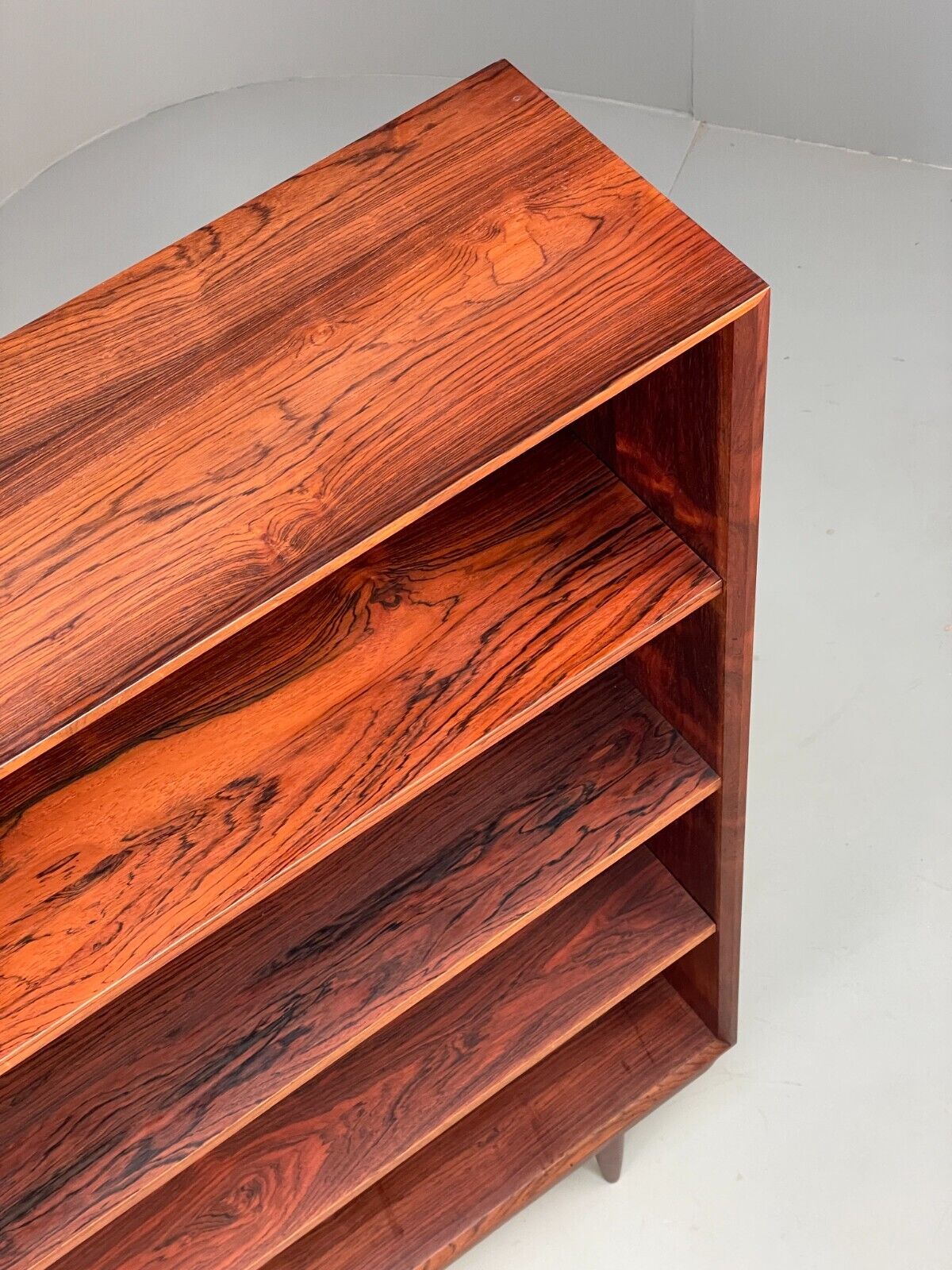 Vintage Danish Bookcase Midcentury Brouer Style Adjustable Shelving EB9413 MWOO - UKDK FURNITURE