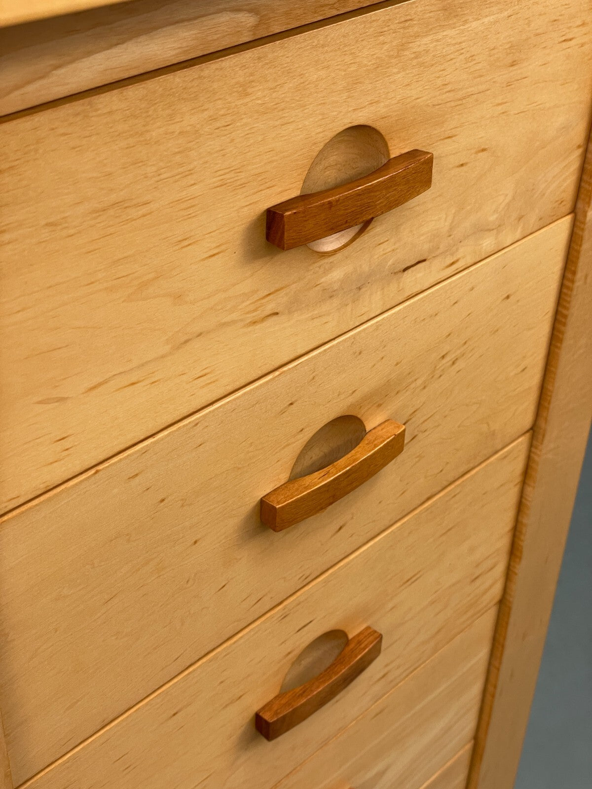 Modern Solid Tallboy Chest Of Drawers Berkeley By Copeland EB9122 MWOO - UKDK FURNITURE