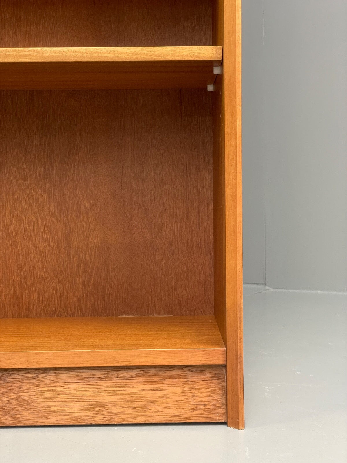 Vintage Teak Tall Bookcase With Adjustable Shelves By Gibbs Retro EB9741 MWOO - UKDK FURNITURE