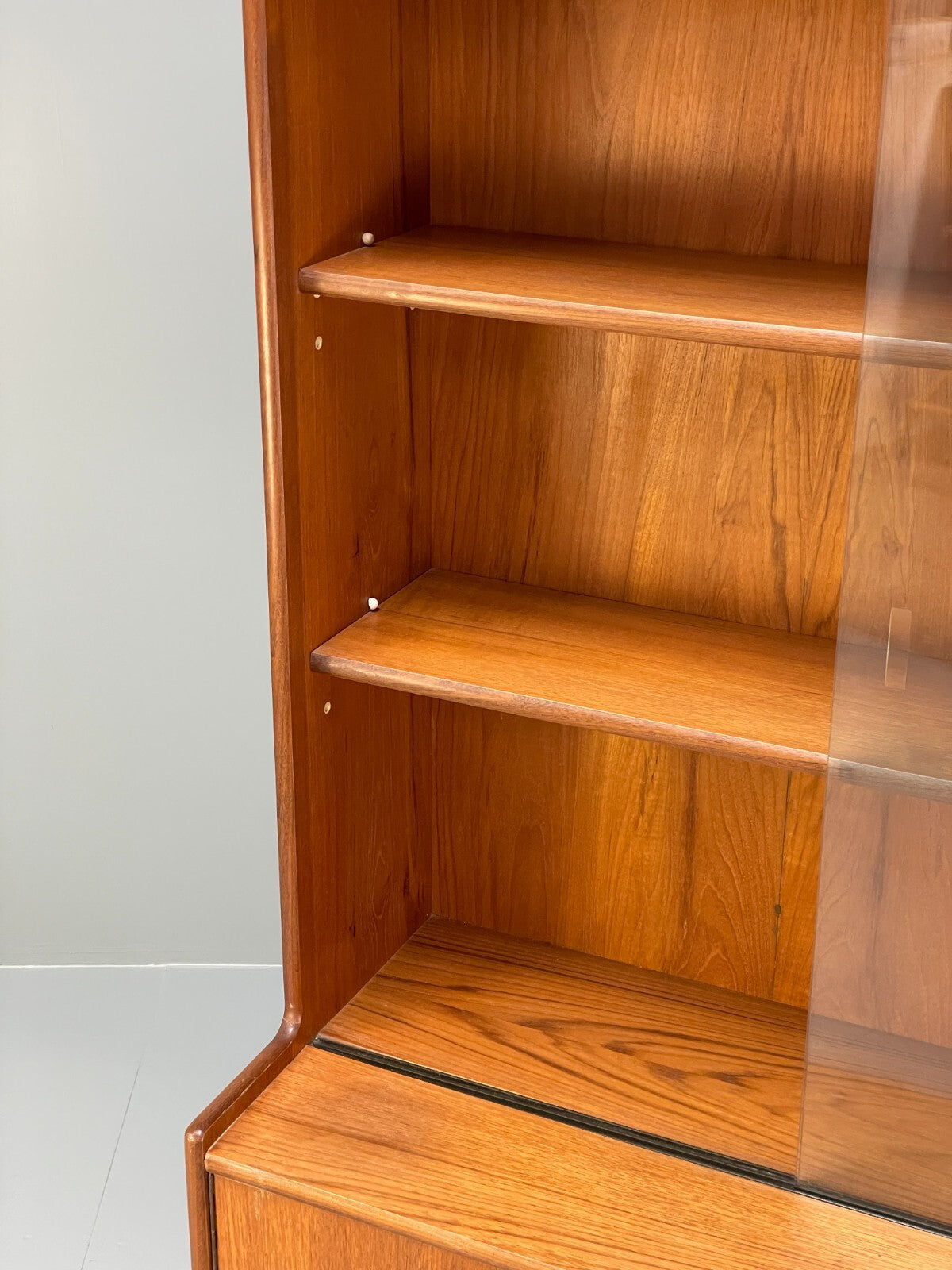 Vintage 1960s Teak Wall Unit By Tunridge Furniture Mid Century EB9528 MWOO - UKDK FURNITURE